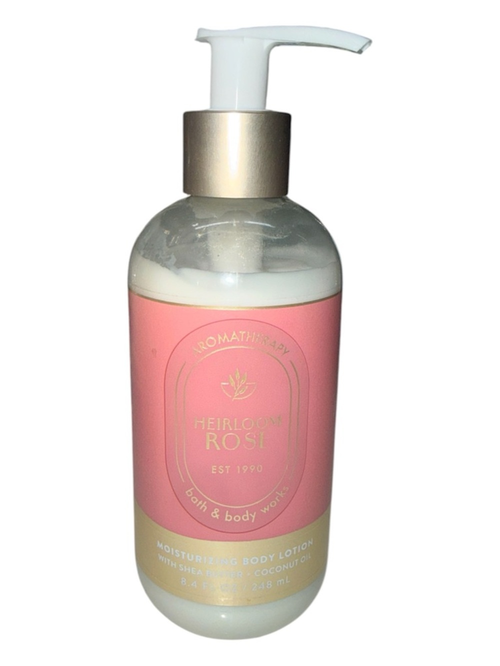 Bath & Body Works Aromatherapy Heirloom Rose Moisturizing Body Lotion 8.4 oz New